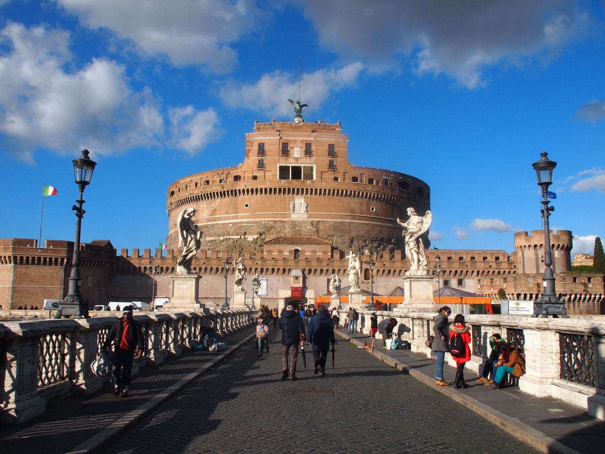 Рим: замок Сант-Анджело и Ватикан