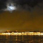 Ночной Петербург с воды