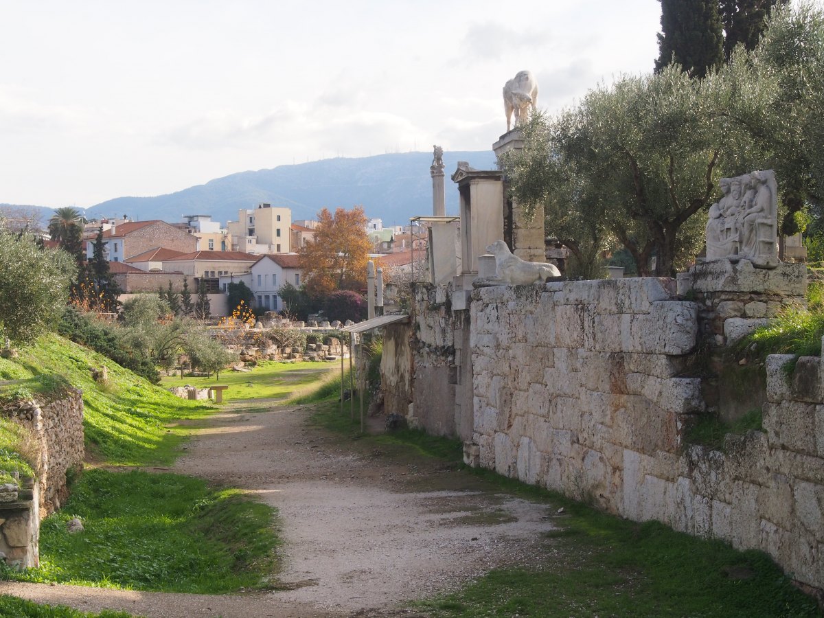 Афины. Кладбище Керамикос