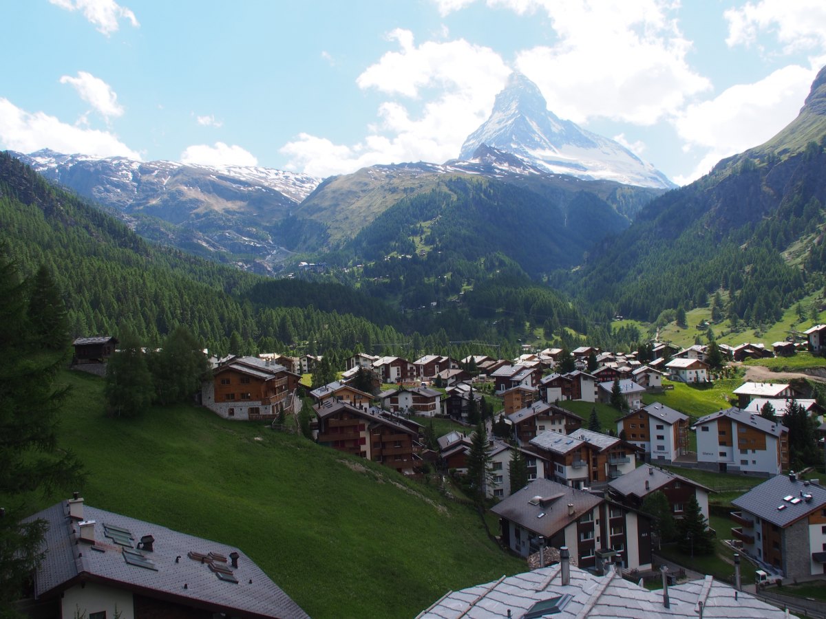 Маттерхорн — самая знаменитая вершина Швейцарии