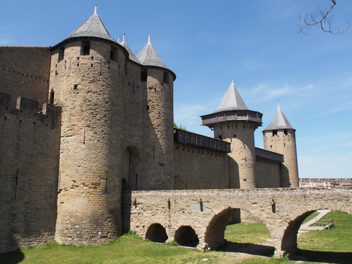 Средневековая крепость Каркассон